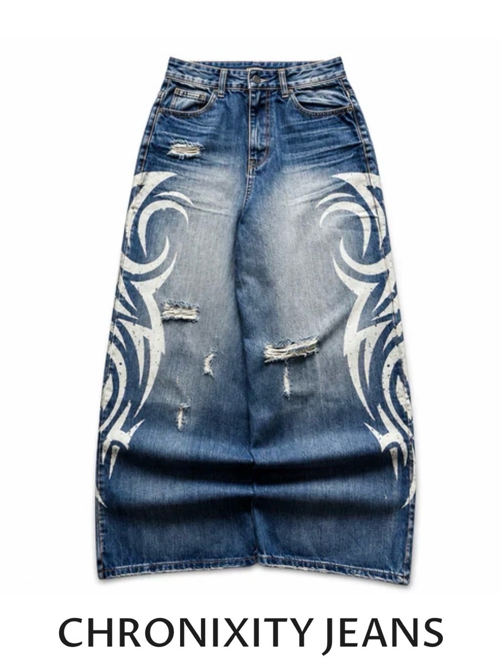 Jaded London Blue Denim Jeans